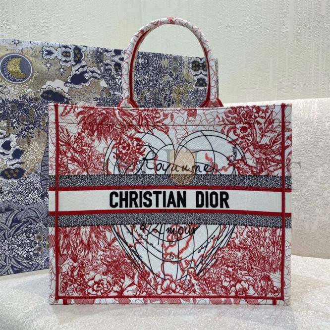 DIOR AMOUR DIOR BOOK TOTE M1286ZRHT_M927 (42*35*18.5cm)